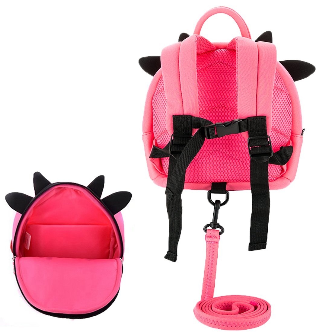 Mini mochila con arnes