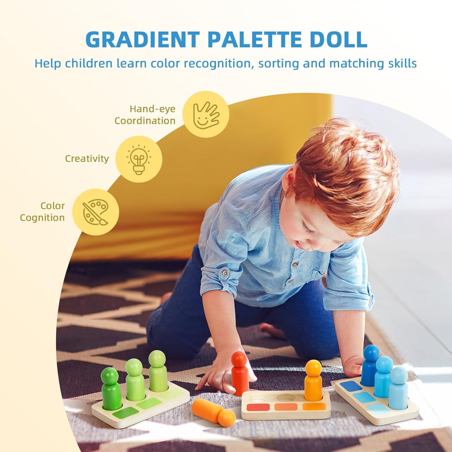 Kit Montessori Caja de color