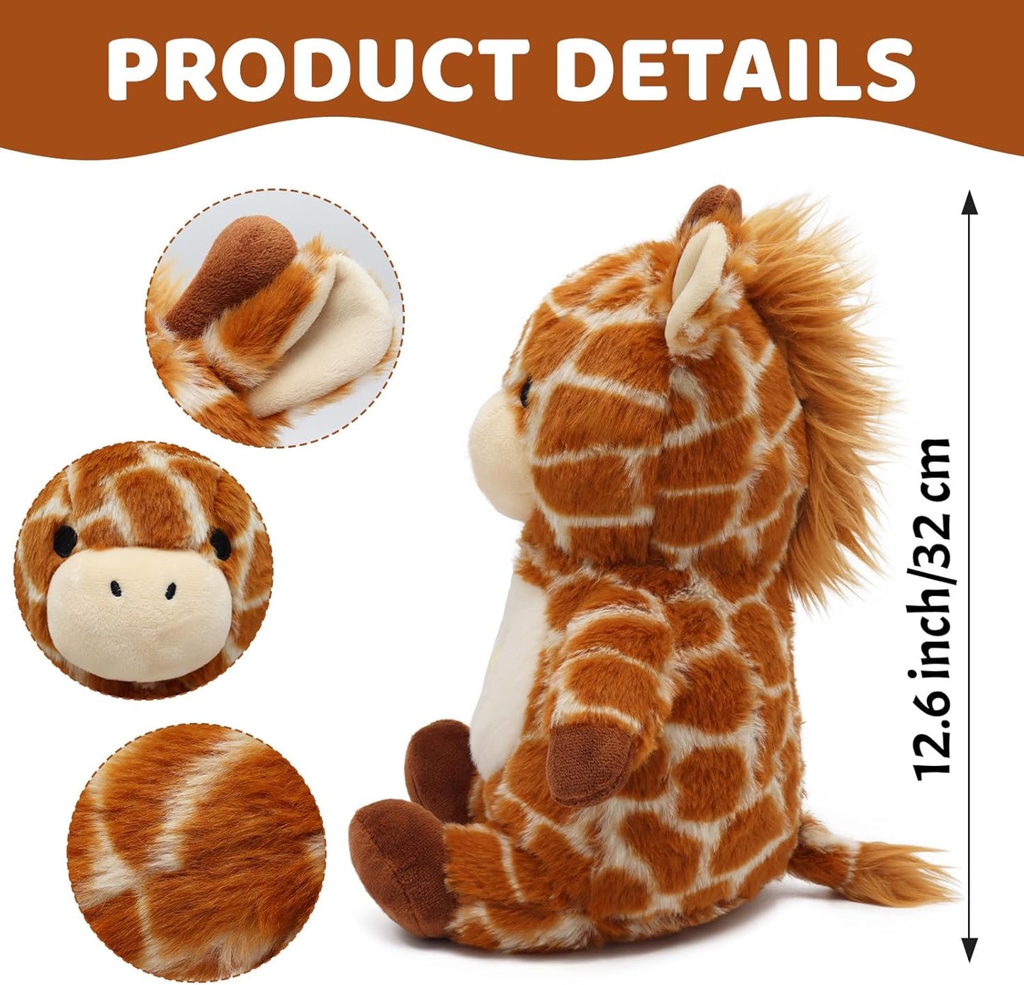 Peluche que respira, con control y temporizador