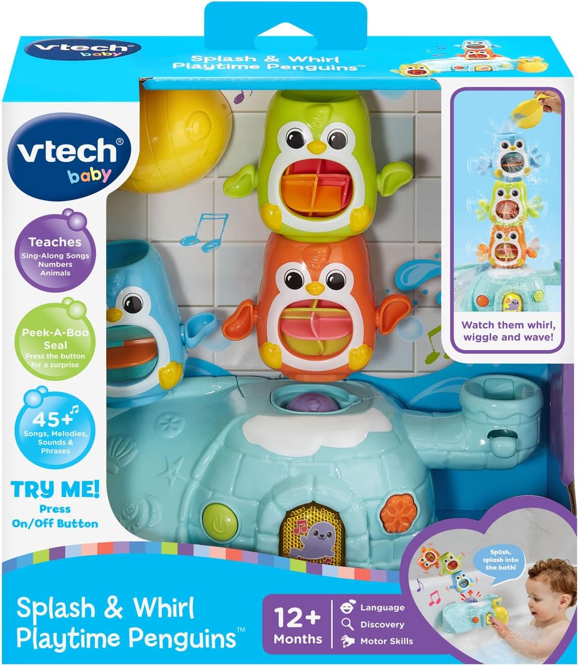 VTech Juguete de baño de pingüinos