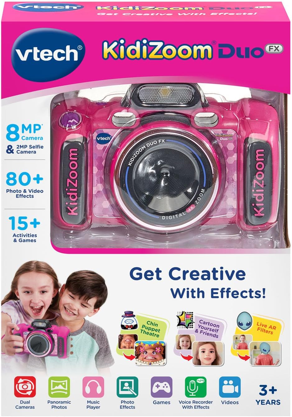 VTech KidiZoom Duo Camera FX Kids - Cámaras digitales duales