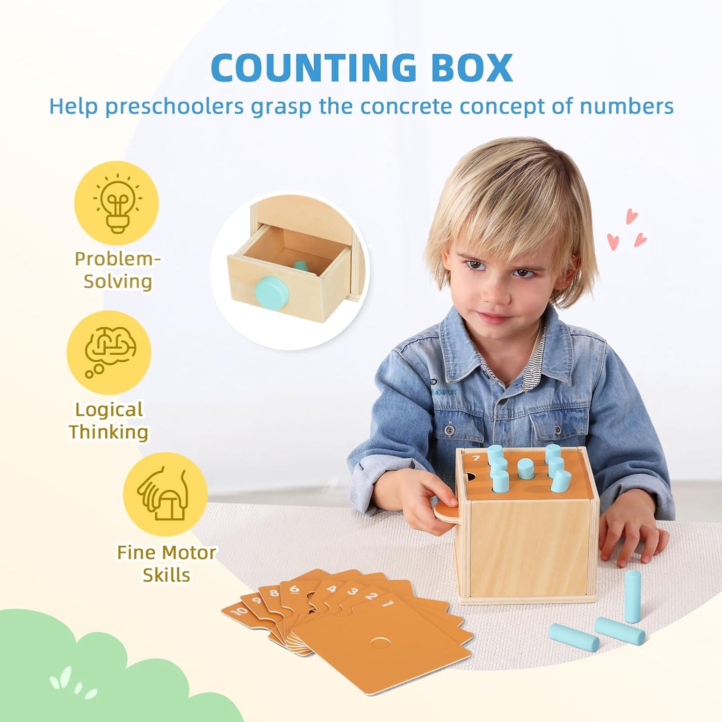Montessori Juego de matemáticas