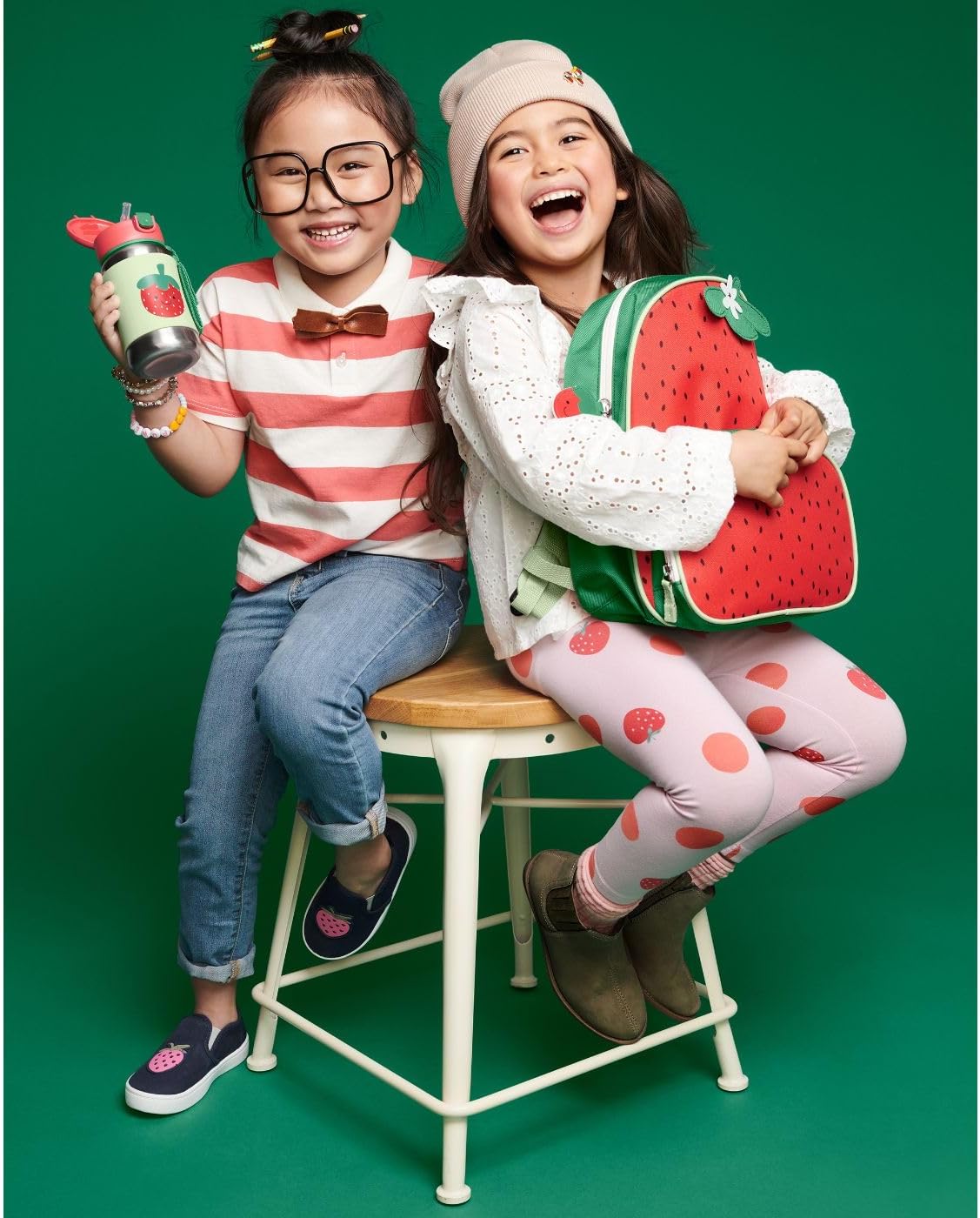Skip Hop Sparks Mochila para niños pequeños, fresa 12 Pulgadas