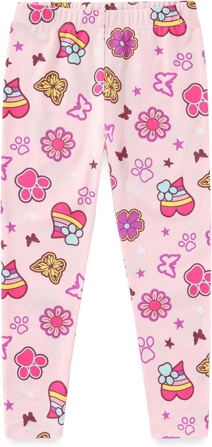 Paw Patrol Nickelodeon Skye - Conjunto de 2 piezas de camiseta de manga corta y pantalones de leggings