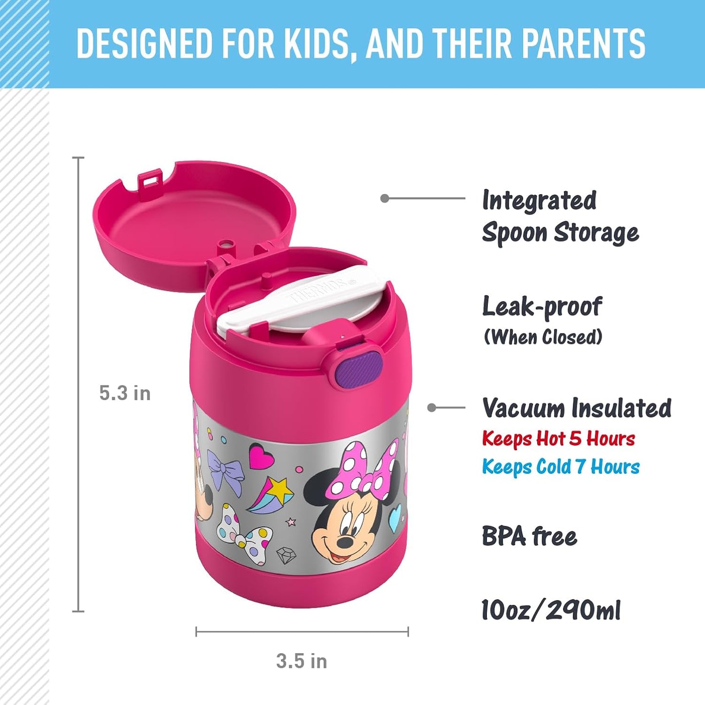 Thermos - Tarro de comida FUNTAINER
