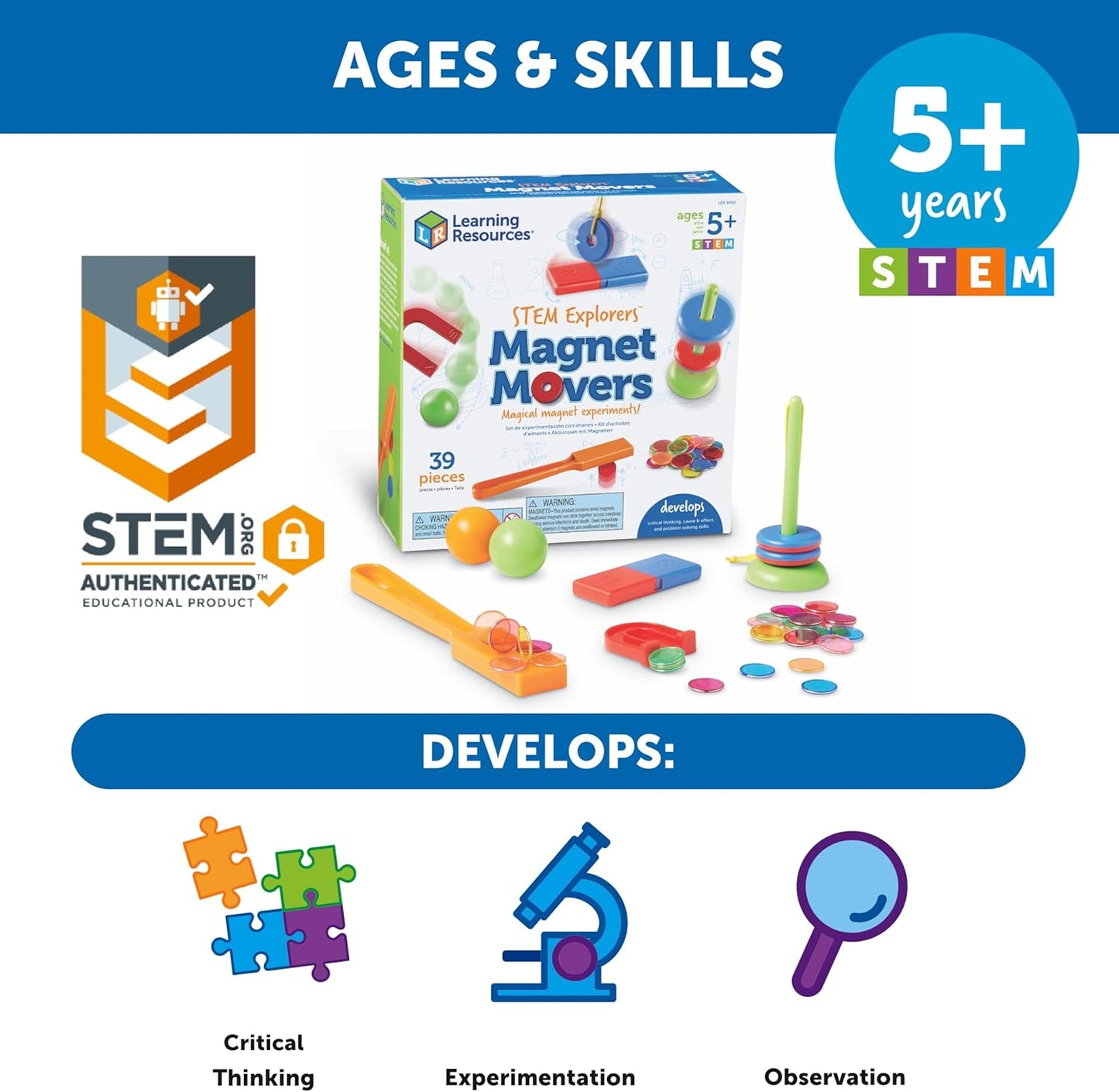 STEM explorers, imanes
