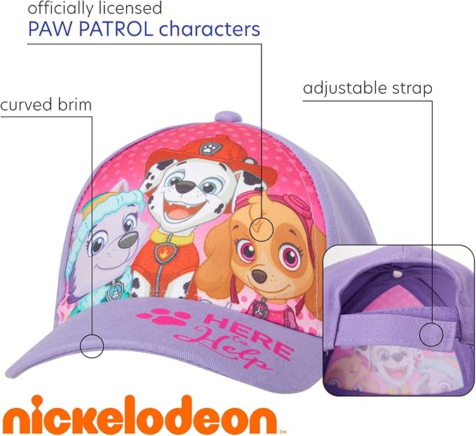 Paquete de 2 gorras Paw Patrol