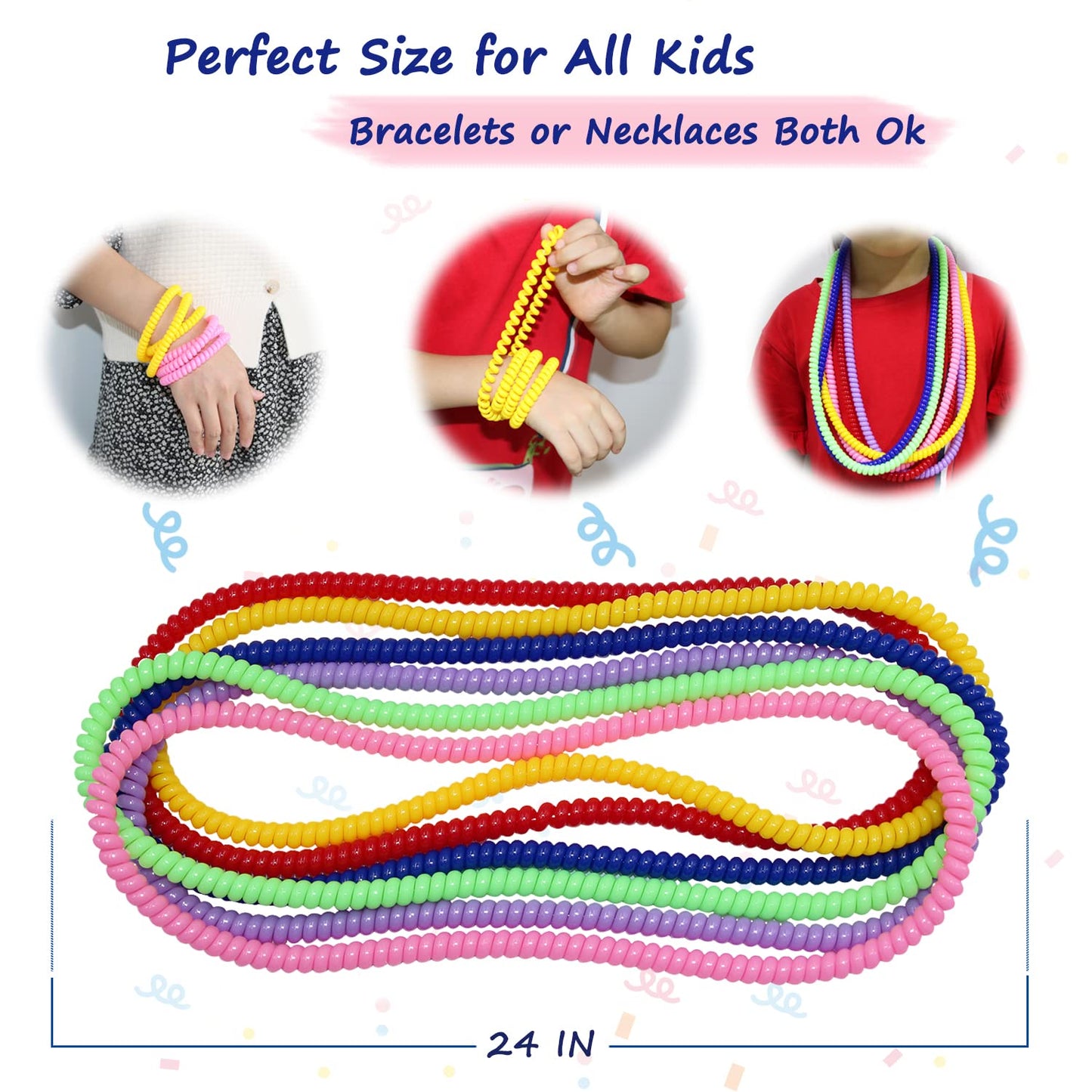 Collar sensorial masticable, paquete de 6