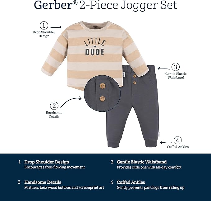 Gerber Conjunto de jogger