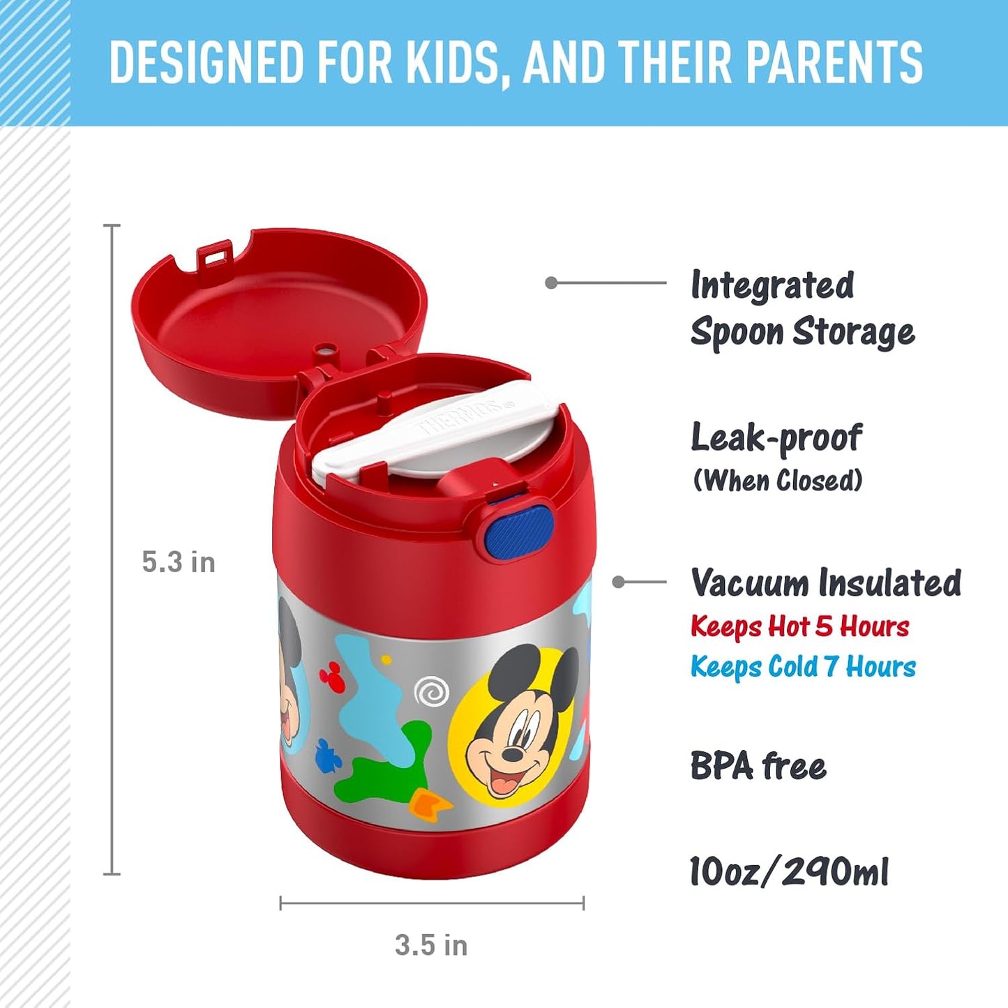 Thermos - Tarro de comida FUNTAINER