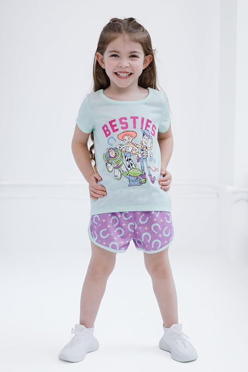 Disney Conjunto de camiseta de manga corta y pantalones cortos