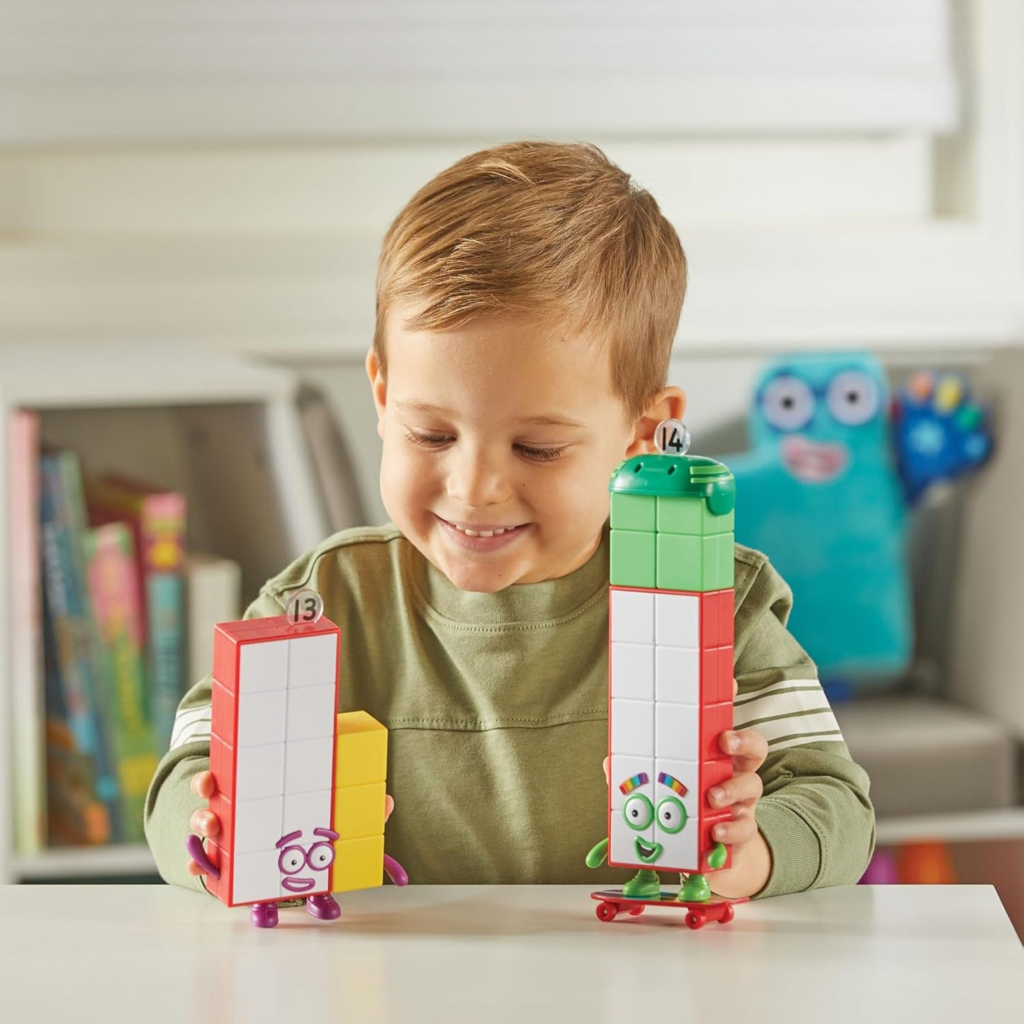 hand2mind Numberblocks Friends - Figuras de trece y catorce