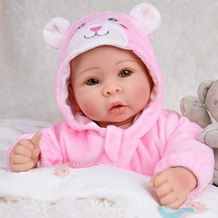 Muñecas de bebé realistas, de 17 pulgadas de cuerpo suave