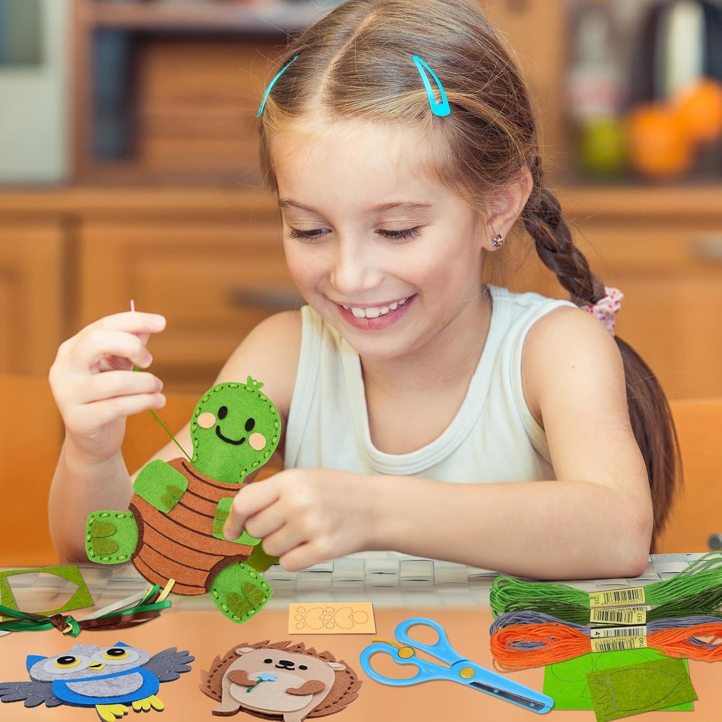 Kits de costura para niños