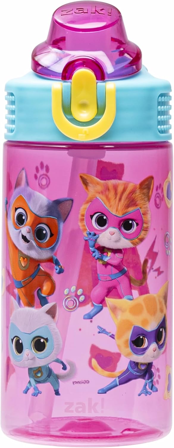 Zak Designs Botella de agua plástico duradero, 16 onzas