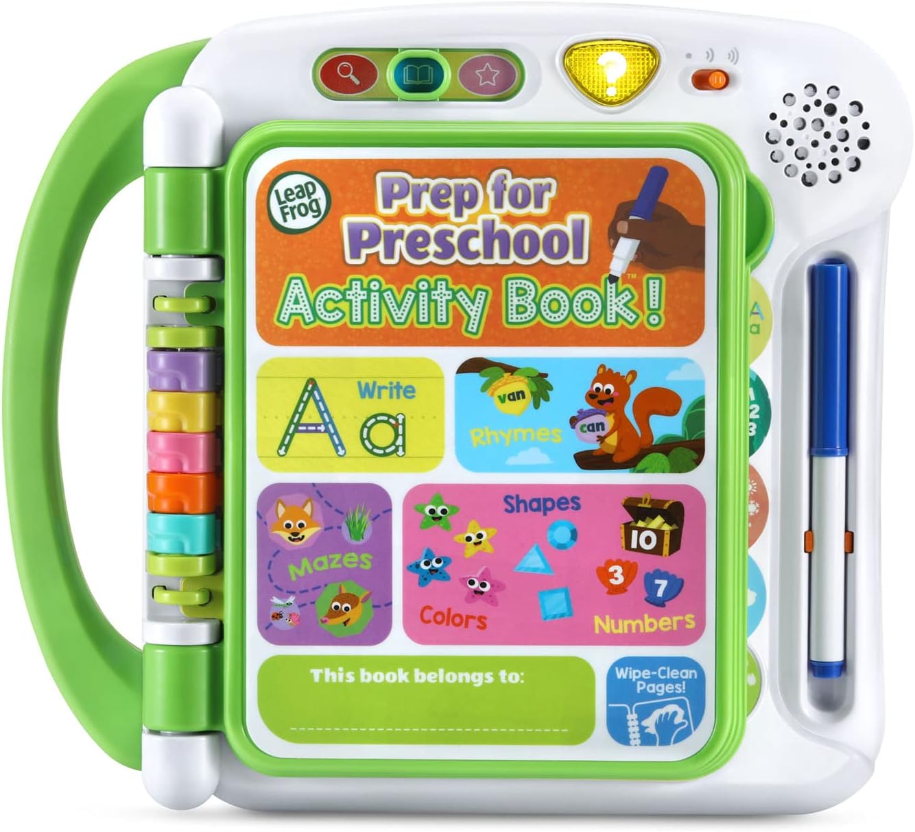 LeapFrog Violet and Friends - Libro de actividades preescolar