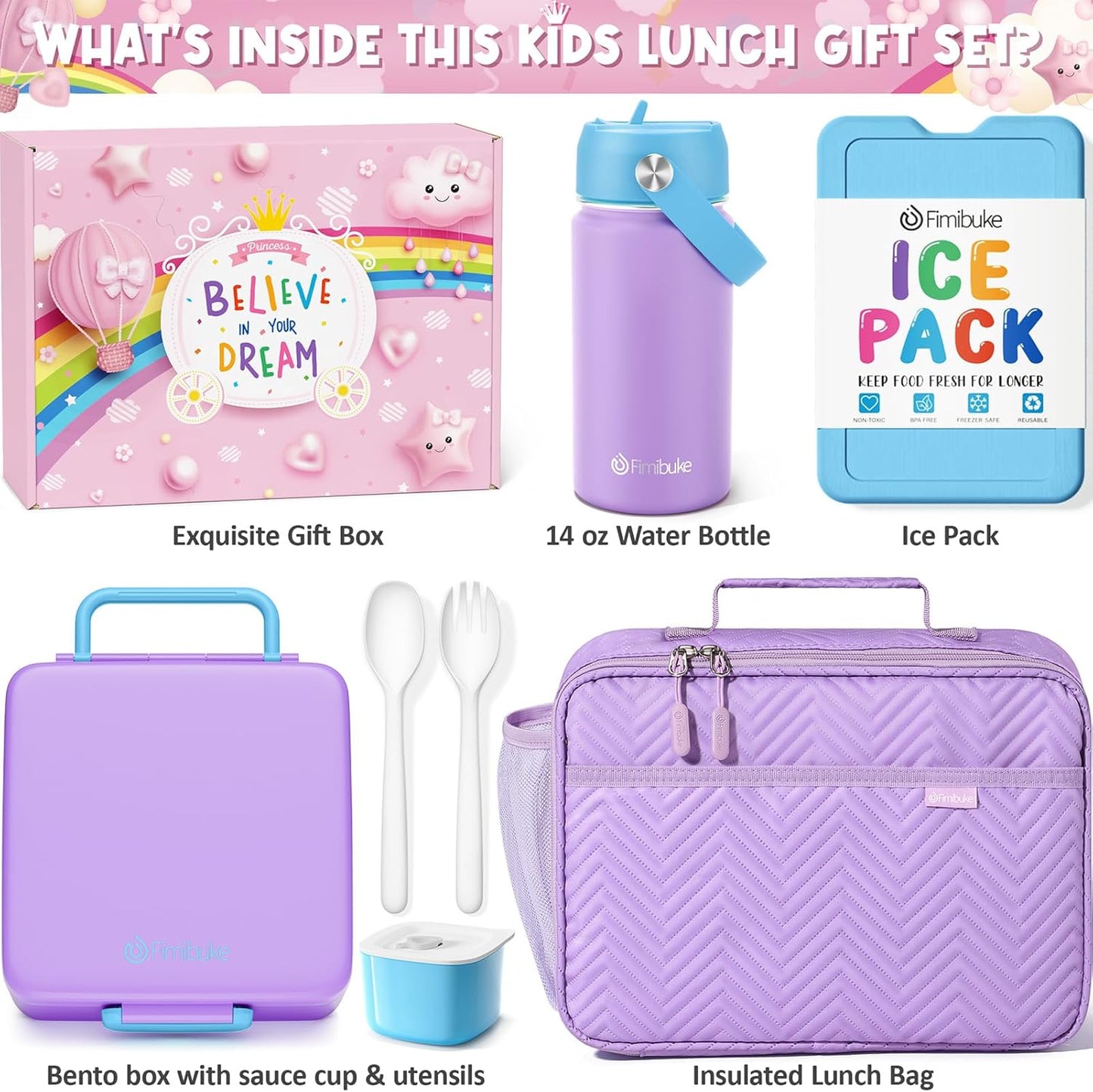 Fimibuke Kit de lonchera