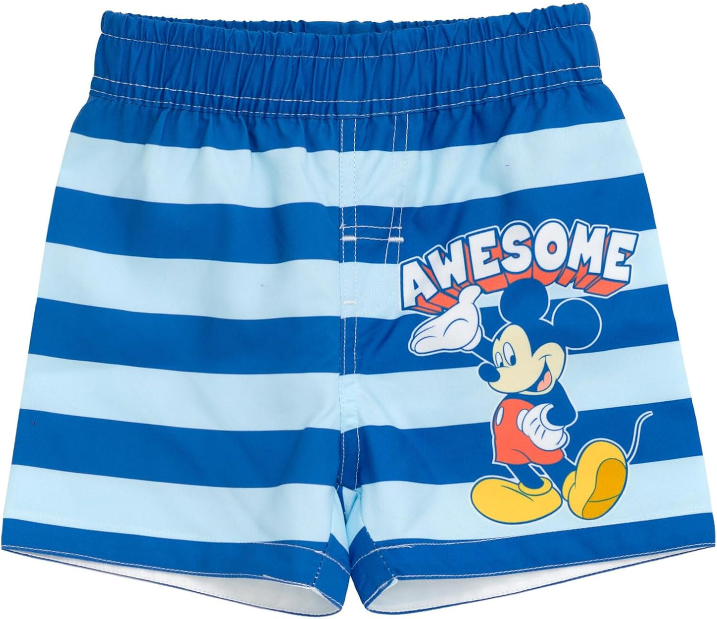 Disney Mickey Mouse - Conjunto de traje de baño y camiseta de neopreno para bebés y niños