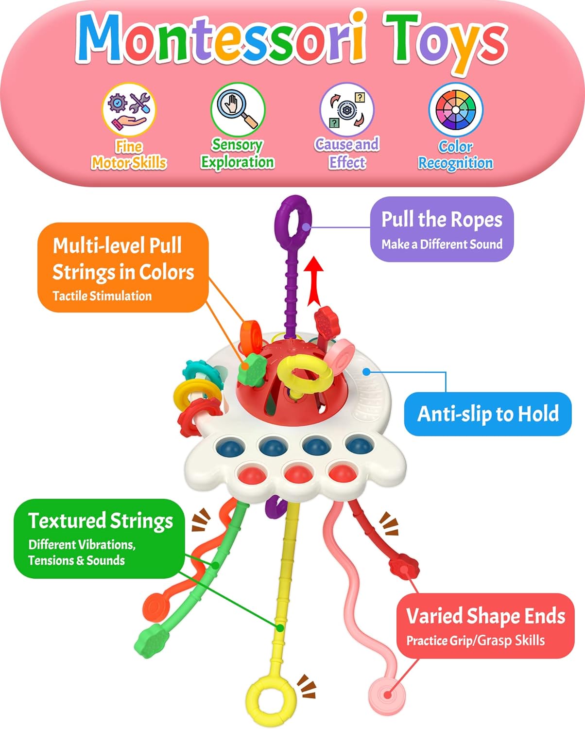 Juguetes sensoriales para bebés