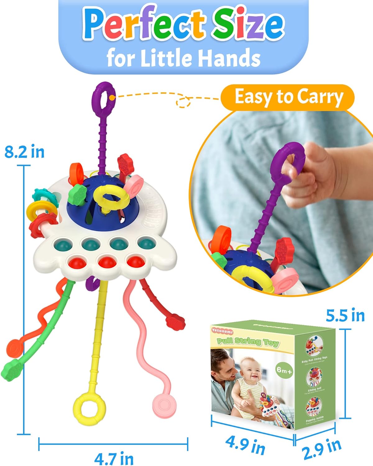 Juguetes sensoriales para bebés