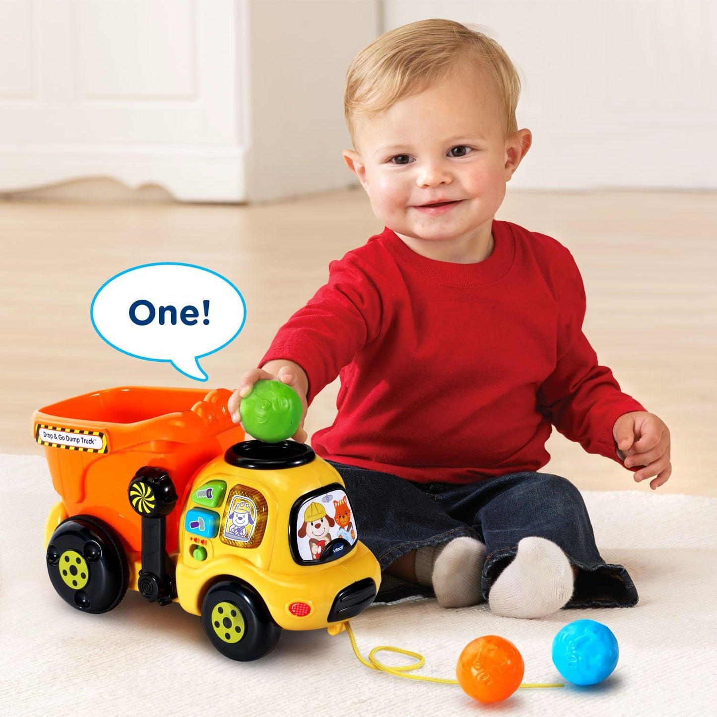 VTech – Camión de basura de juguete