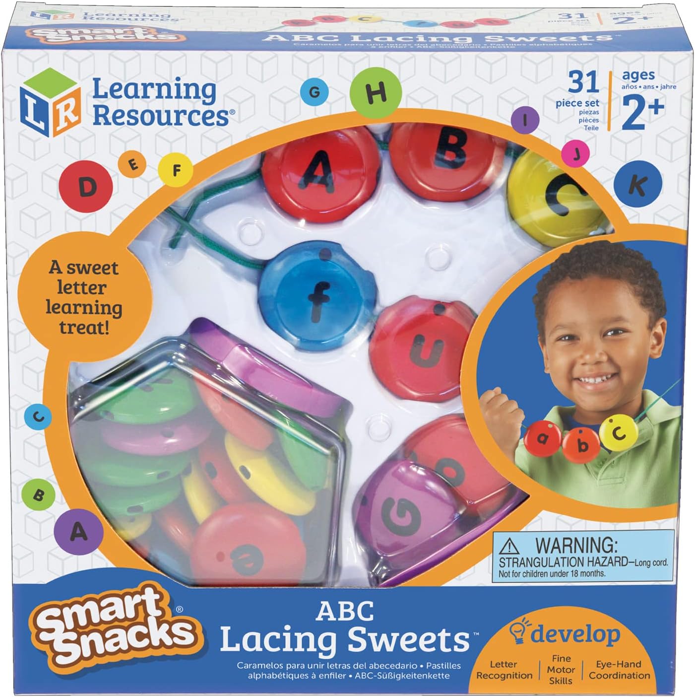 Learning Resources ABC, juguete de motricidad fina