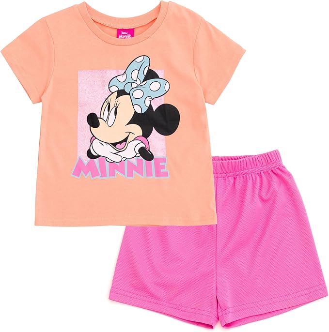 Disney Conjunto de camiseta y pantalones cortos