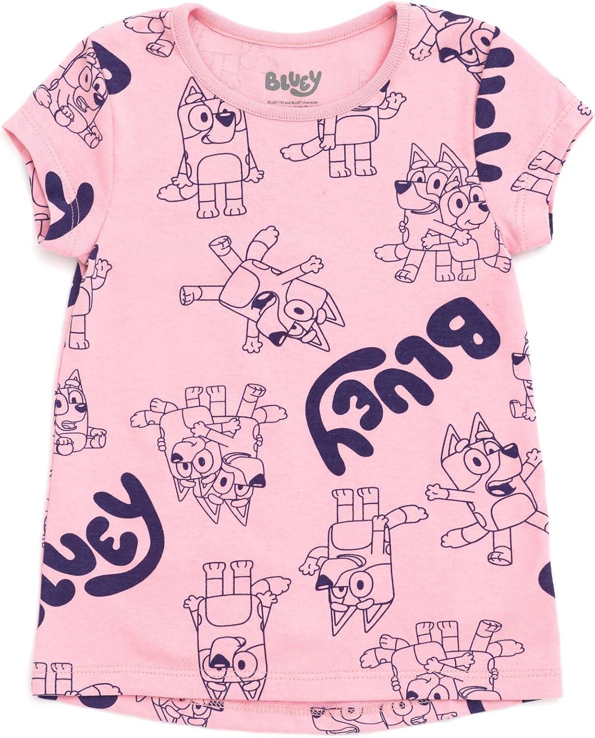 Bluey Paquete de 4 camisetas