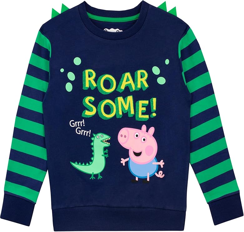 Peppa Pig Sudadera George Pig para niños