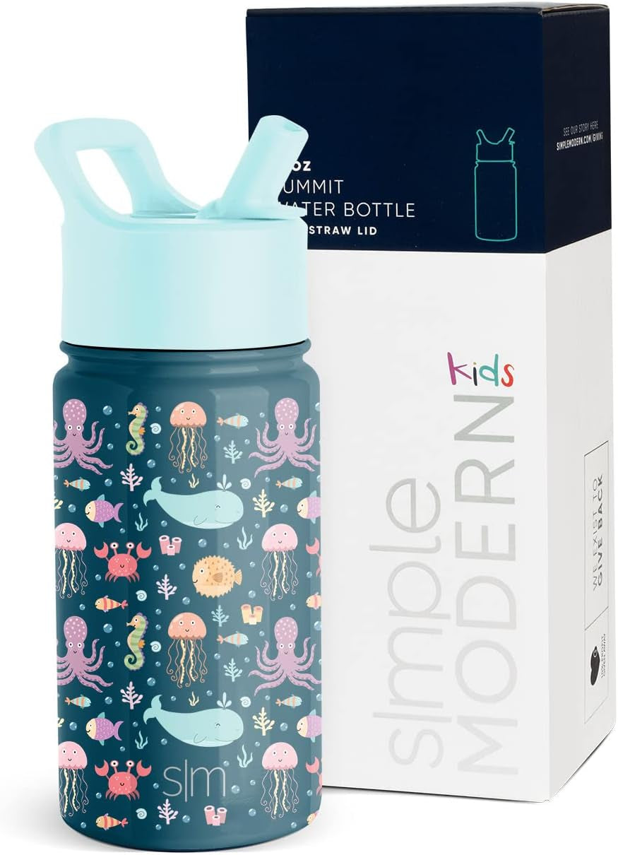 Simple Modern - Botella de agua acero inoxidable