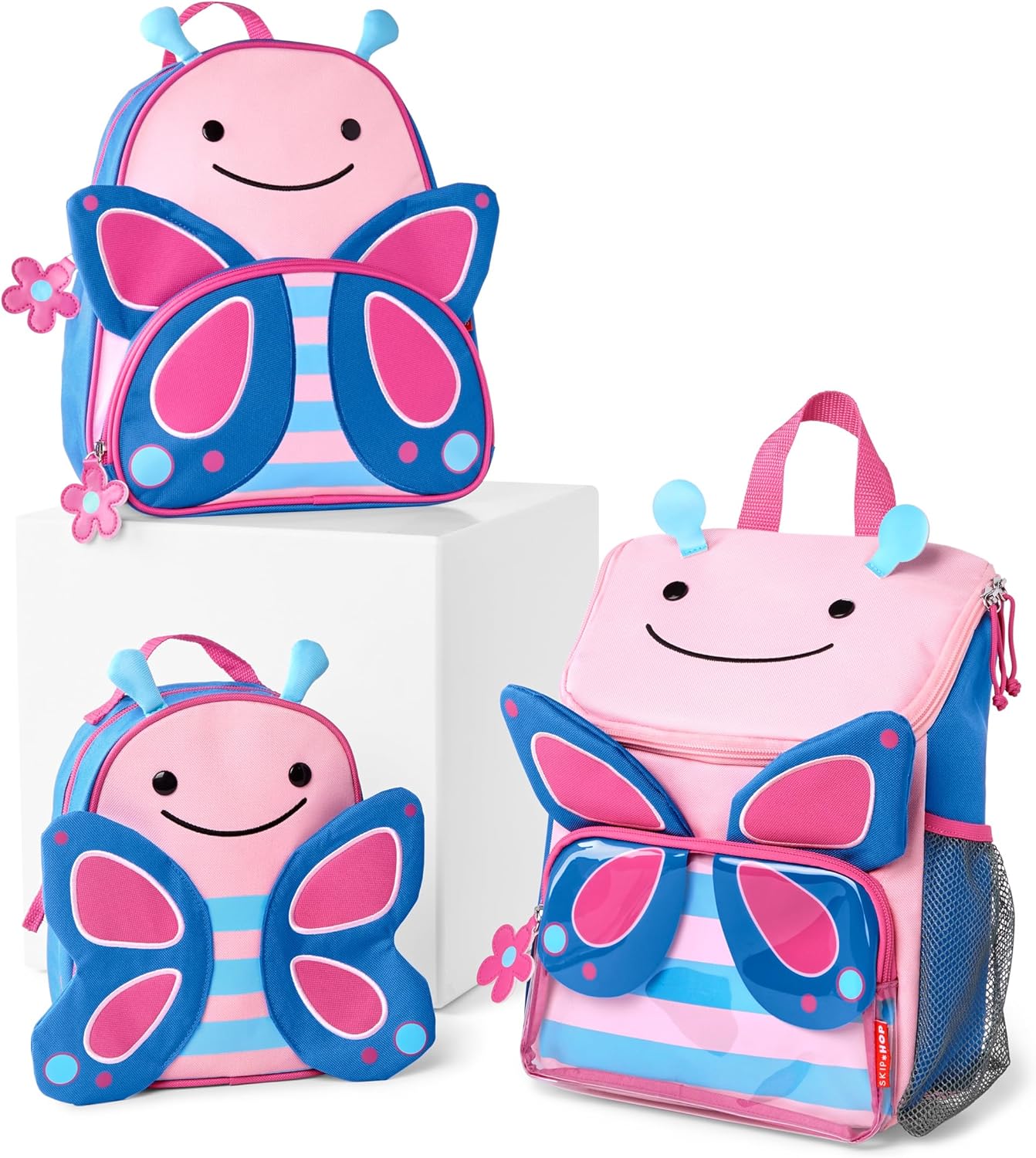 Skip Hop - Mochila, colección Zoo, mariposa / con arnes