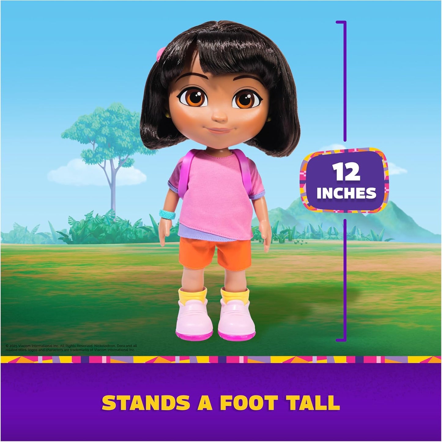 Muñeca Dora, Sing & Explore Dora con música, efectos de sonido, frases bilingües