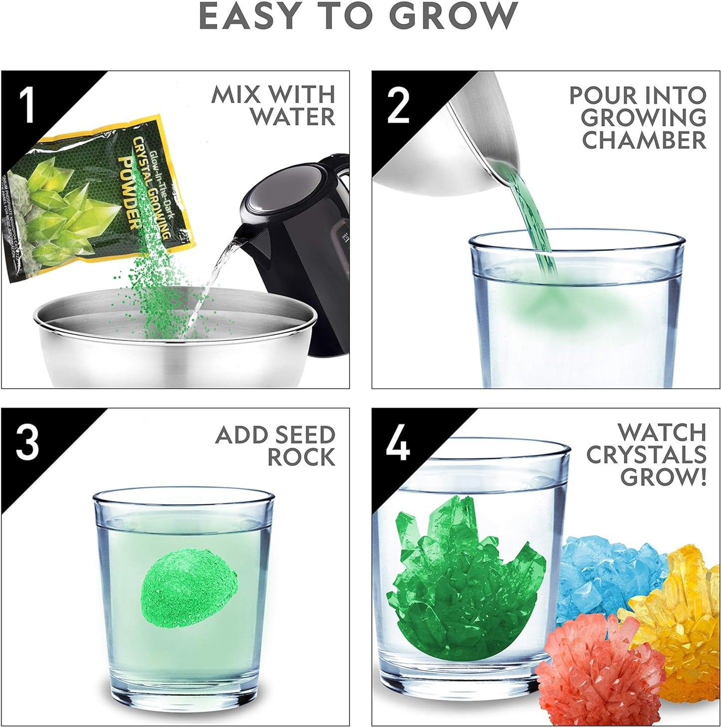 Laboratorio de crecimiento de megacristales