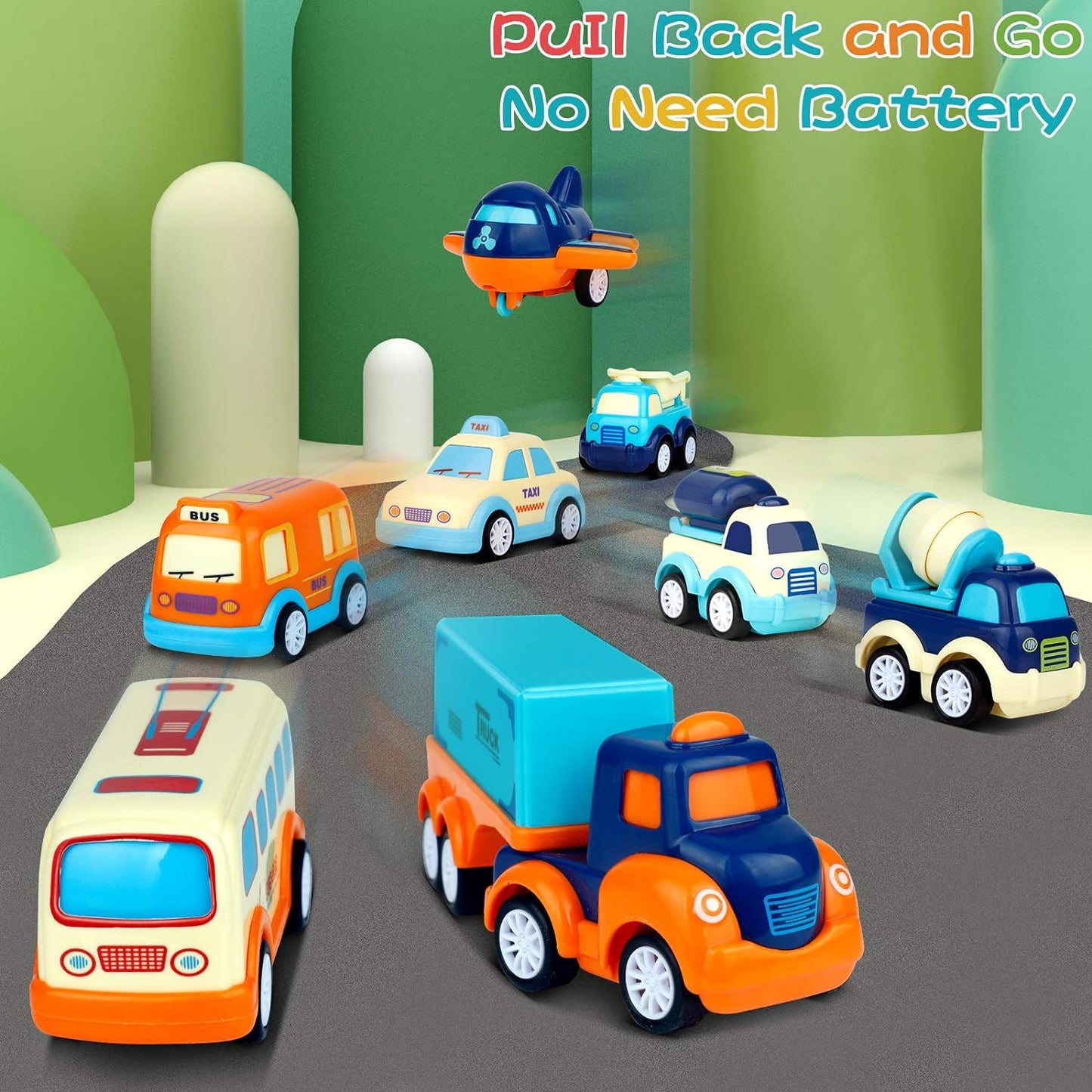 camión de transporte y vehiculos