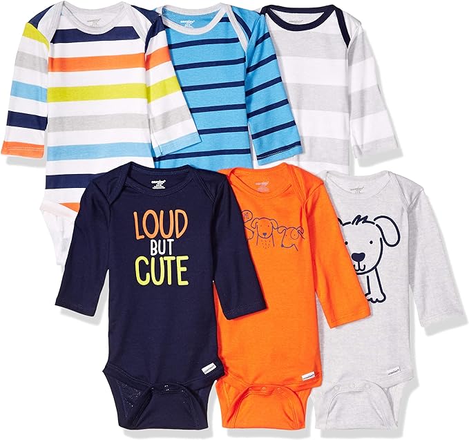 Onesies Brand Paquete de 6 mamelucos