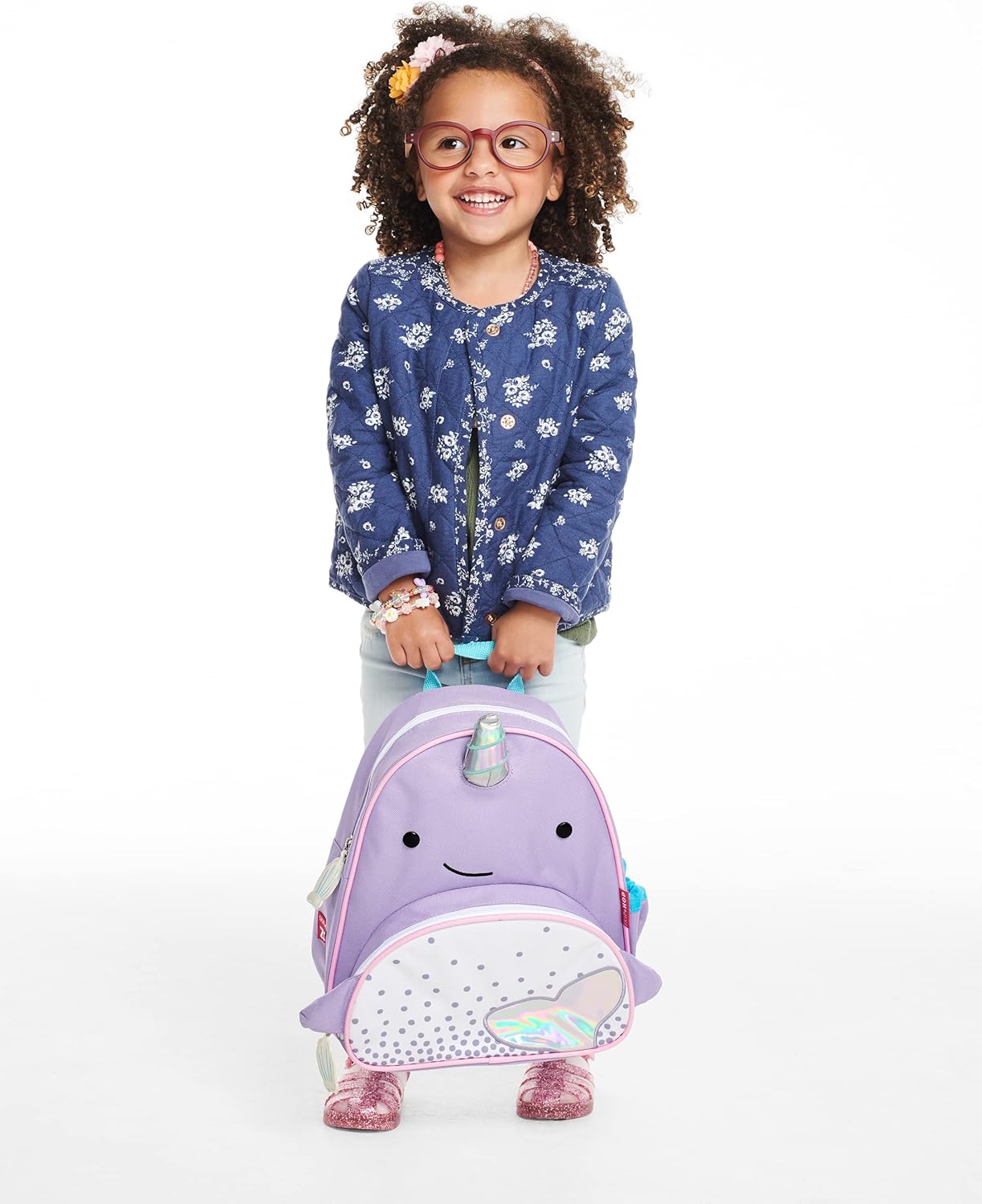 Skip Hop - Mochila para preescolar, colección Zoo Ballena 12 Pulgadas