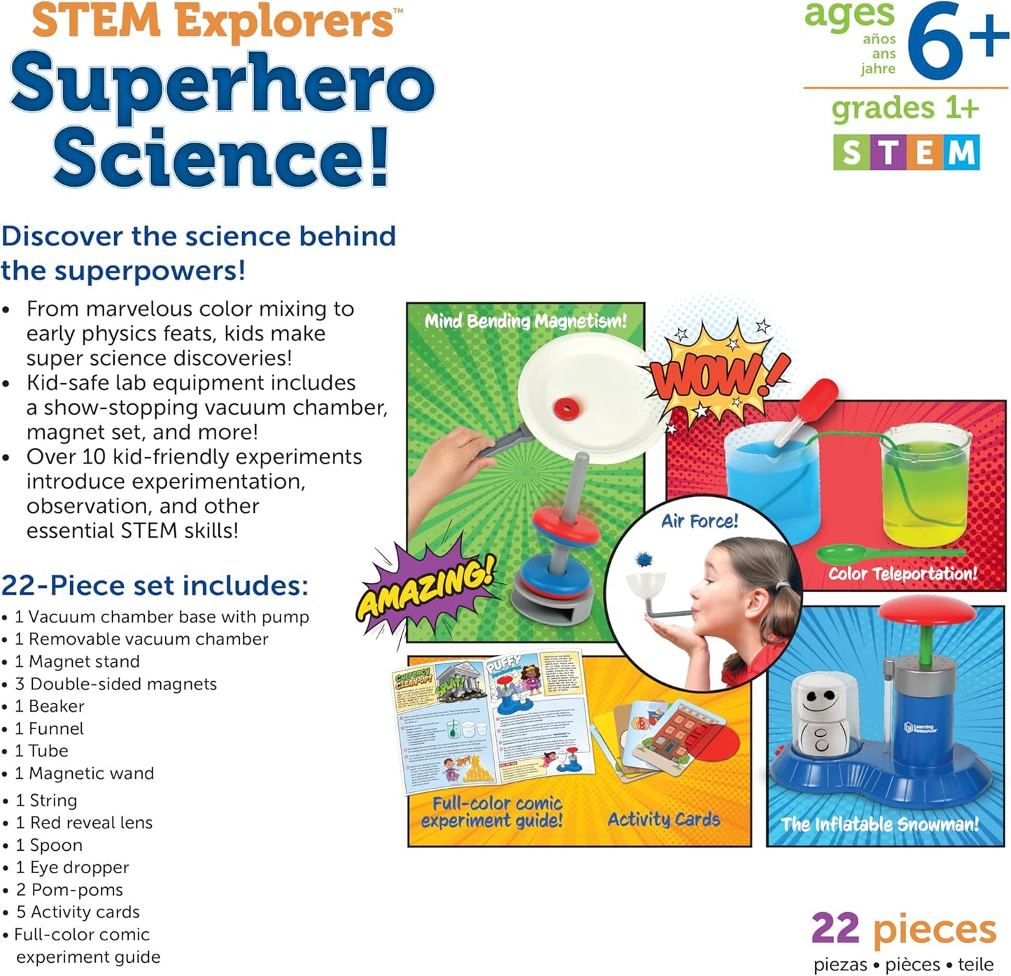 kit científico, juguetes STEM