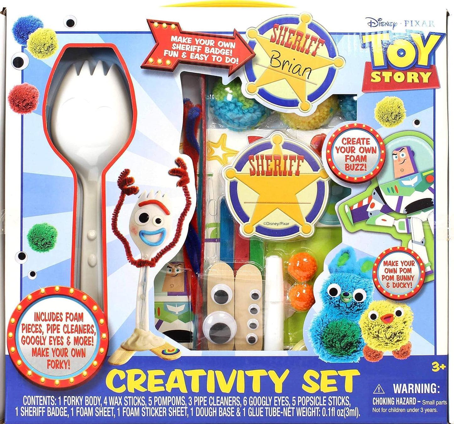 Set de creatividad de Disney Toy Story 4 con Forky