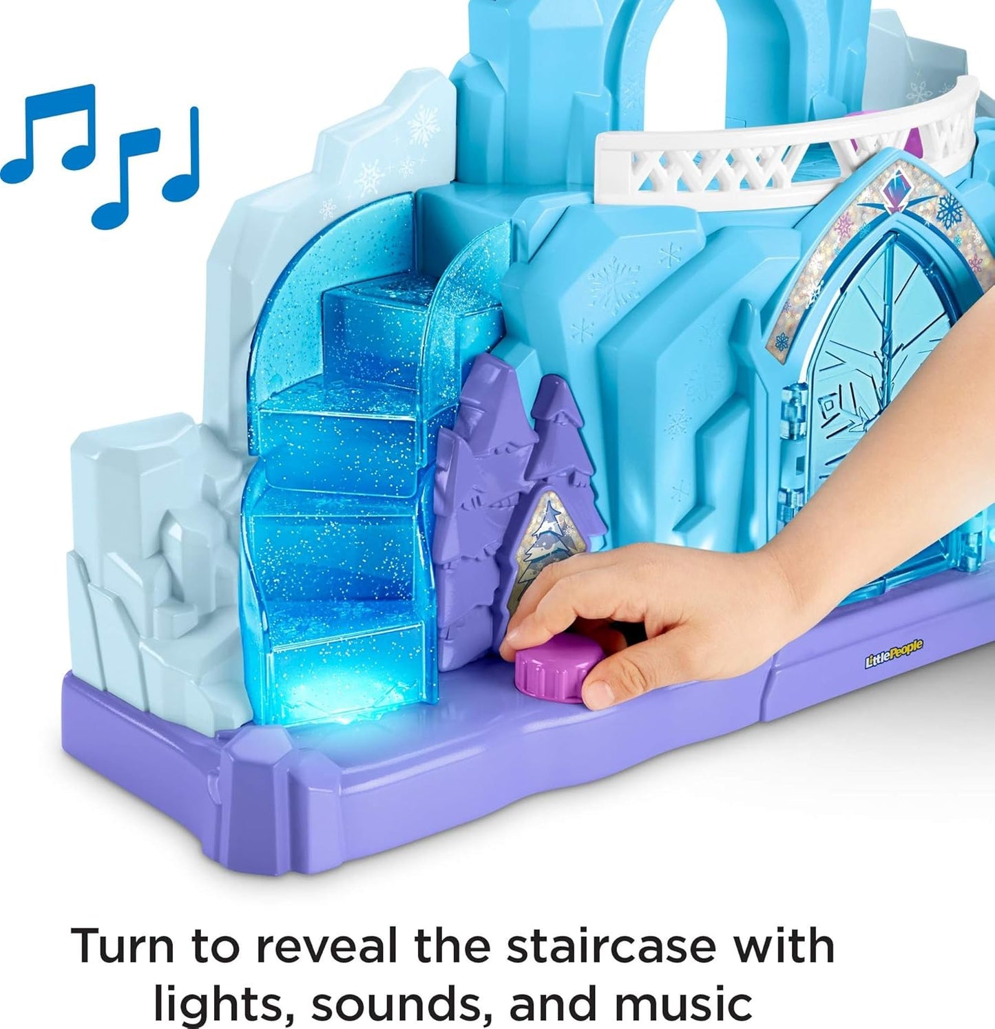 Juego para niños pequeños con luces y música