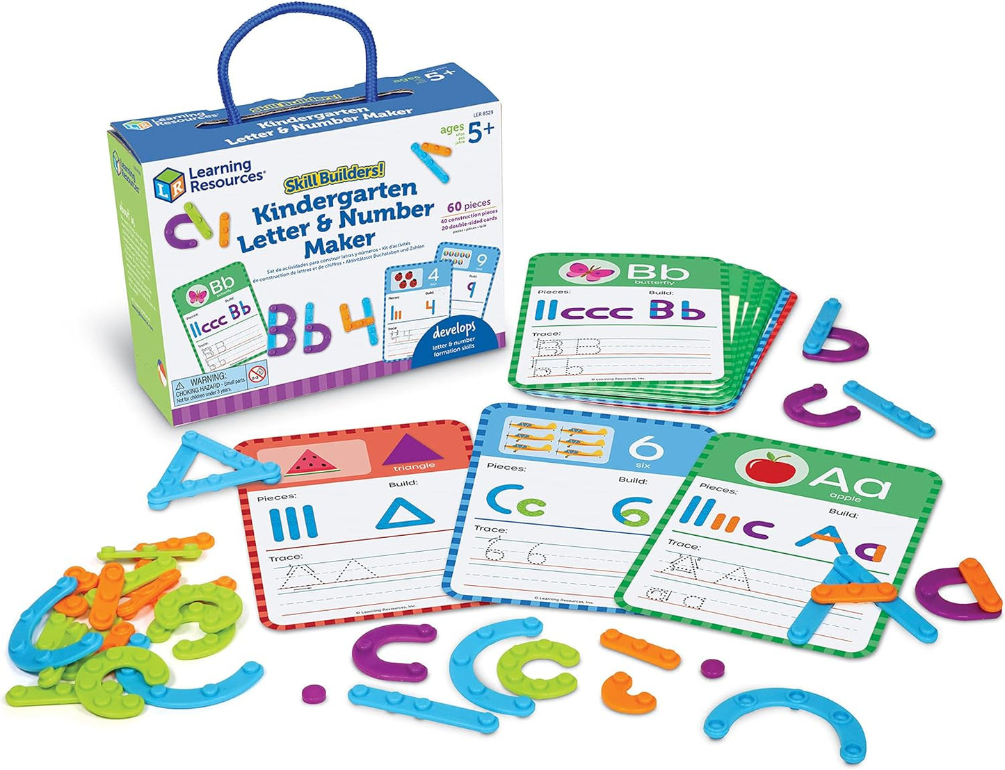 Learning Resources Creador de letras y números de jardín de infantes