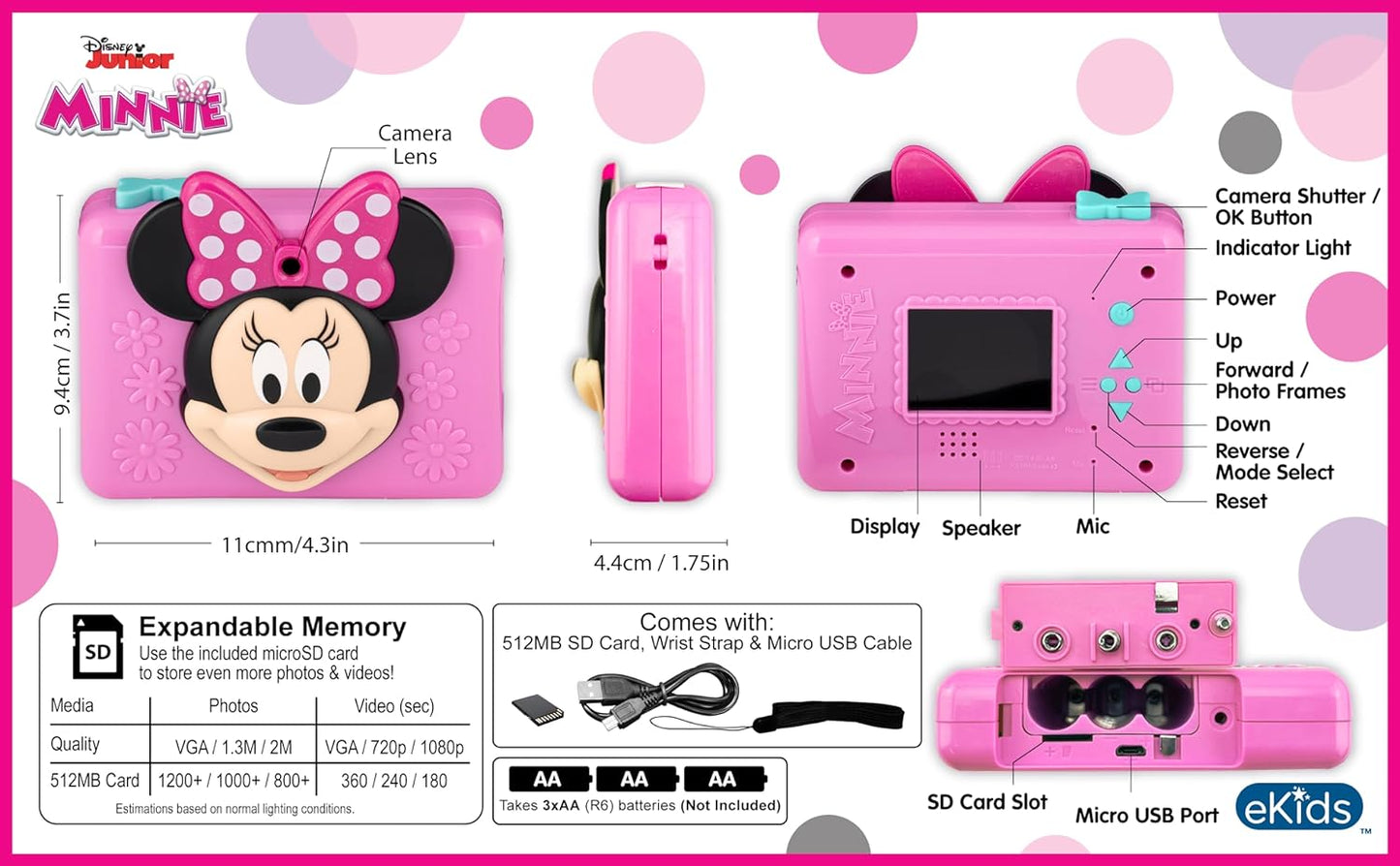 Minnie Mouse - Cámara digital