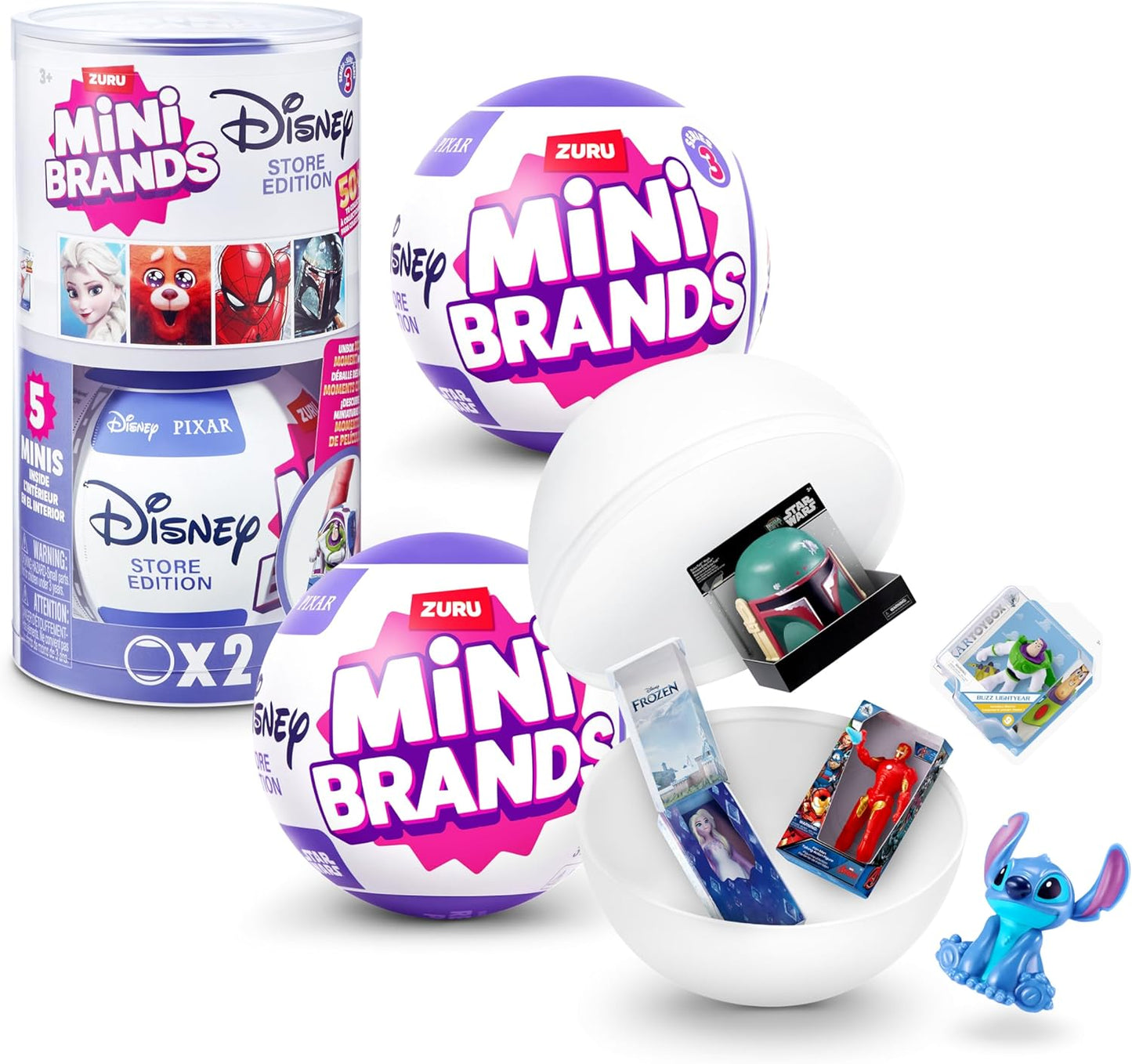 Mini Brands Disney Store Series 3 (paquete de 2)