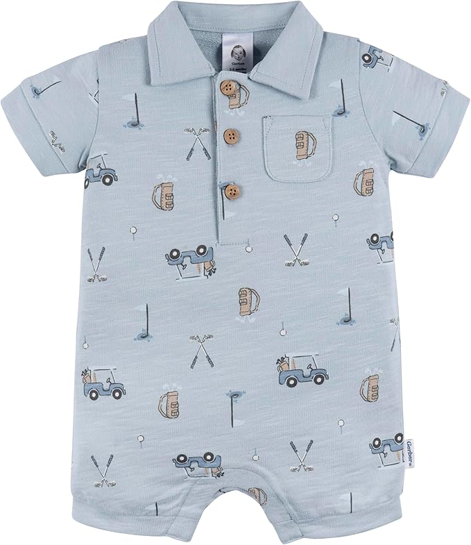 Gerber Mameluco tipo polo