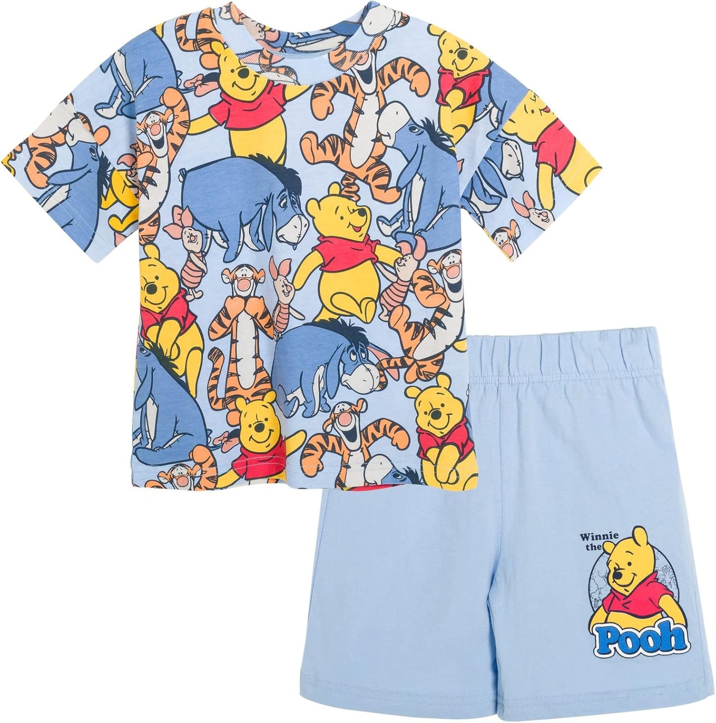 Winnie The Pooh Piglet Tigger - Conjunto de camiseta y pantalones