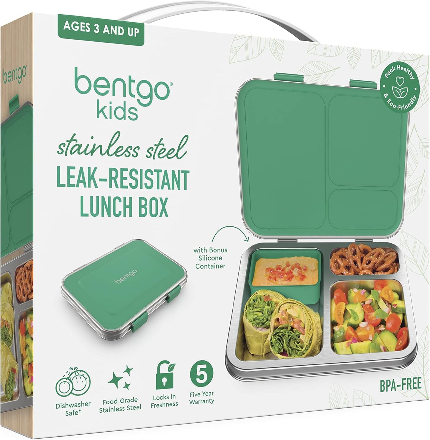 Bentgo Lonchera de acero inoxidable