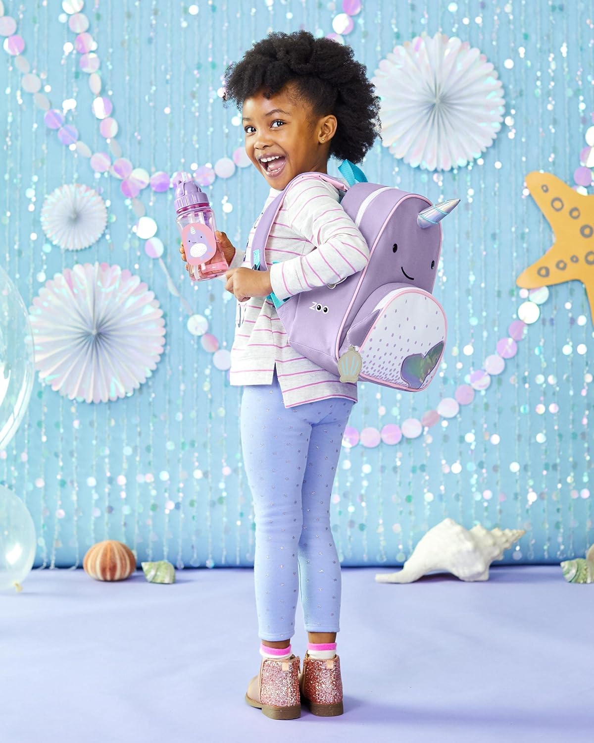 Skip Hop - Mochila para preescolar, colección Zoo Ballena 12 Pulgadas