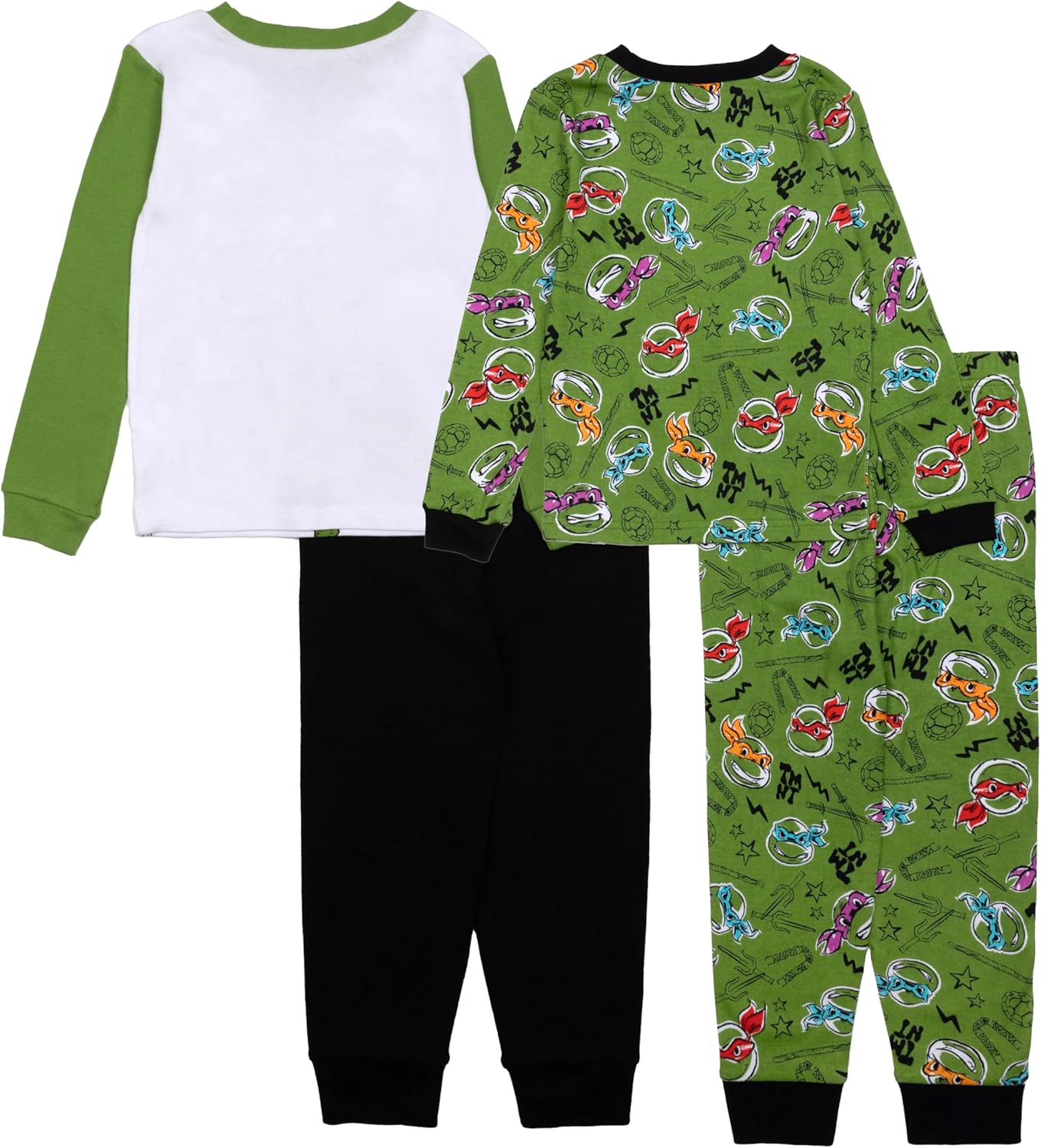 Nickelodeon Conjunto de pijama de algodón Tortujas Ninja