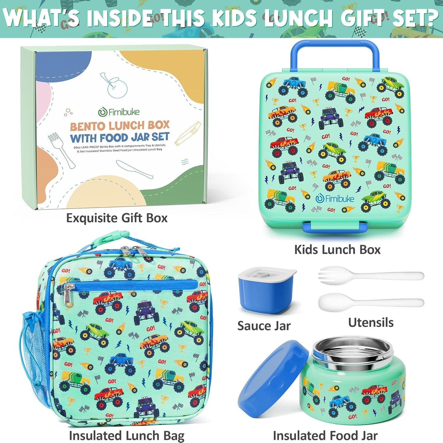 Fimibuke Kit de lonchera