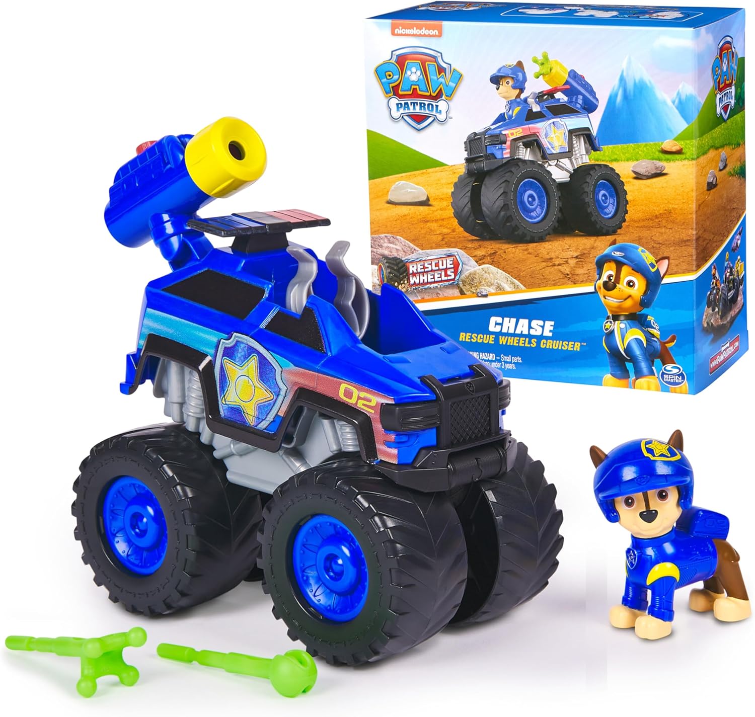 Chase Carro Dinosaurio Paw Patrol Dino Rescue Camion De