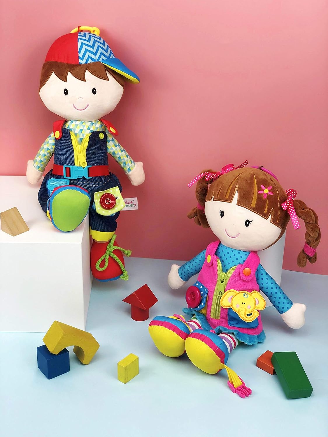 7 actividades principales para vestirse Muñeco